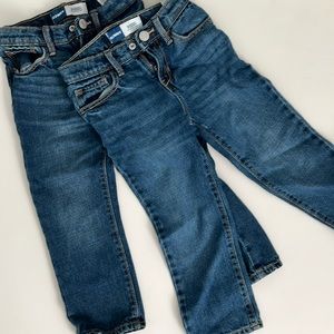 LOT! NWOT Adjustable Waist Toddler Jeans